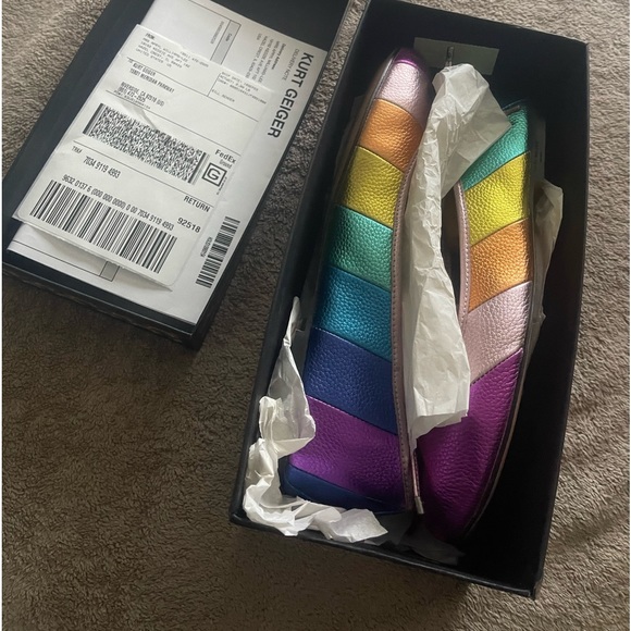 Kurt Geiger Ballerina Flats size 10/EUR 41 BUT fits like a 9/9.5 - Picture 7 of 8